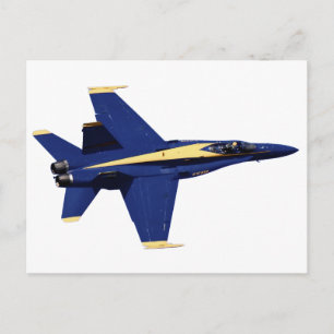 Carte Postale Angles bleus de la Marine américaine en vol à la S