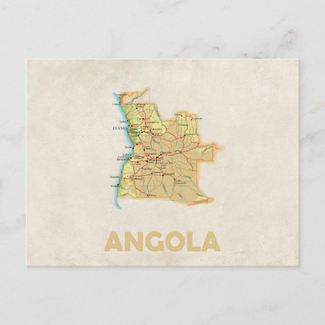 Carte postale Angola (Devant)