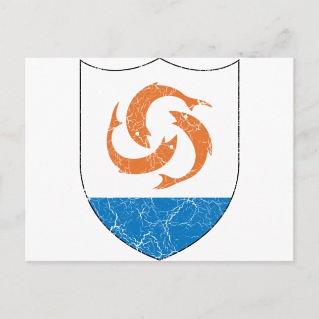 Carte Postale Anguilla Coat of Arms (Devant)