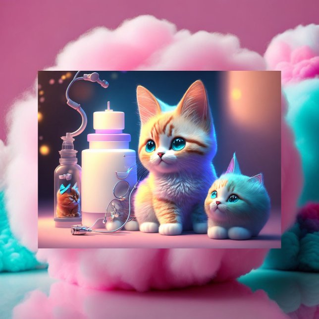 Carte Postale Animal mignon, Post-croisement (Créateur téléchargé)