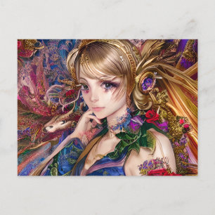 Carte Postale Anime dans la salle du Palais