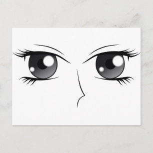 Carte Postale Anime Eyes - Manga