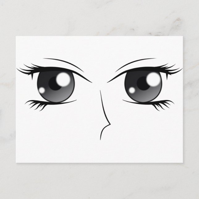 Carte Postale Anime Eyes - Manga (Devant)