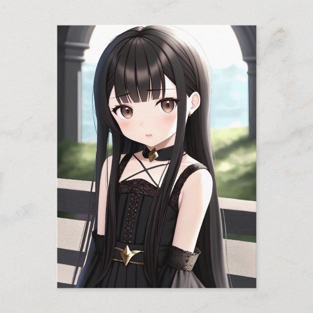 Carte Postale Anime Girl 008 (Devant)