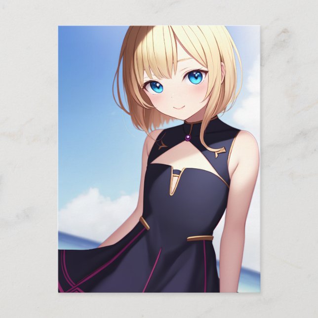 Carte Postale Anime Girl 009 (Devant)