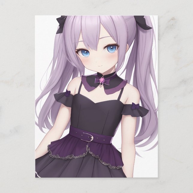 Carte Postale Anime Girl 016 (Devant)