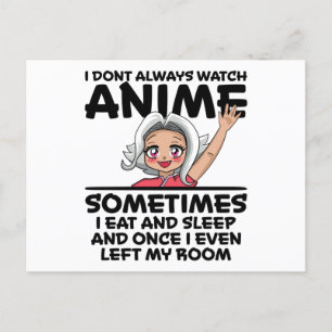 Carte Postale Anime Girl Manga Cosplay Ramen japonais Otaku Cade