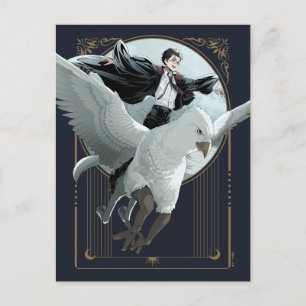 Carte Postale Anime HARRY POTTER™ Voler avec Buckbeak