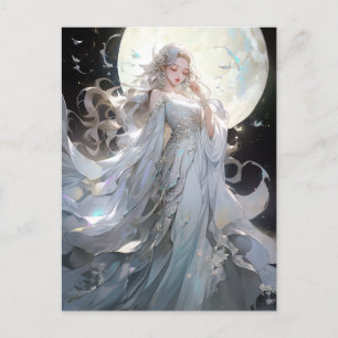 Carte Postale Anime Moon Princess Imaginaire Art