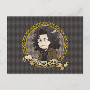 Carte Postale Anime Sirius Black