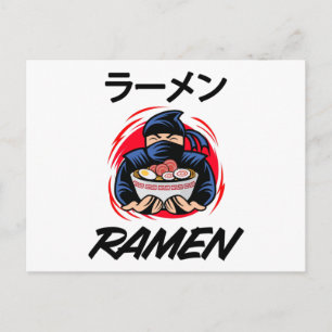 Carte Postale Animes Manga Drôles Mignons Japon Otaku Ninja