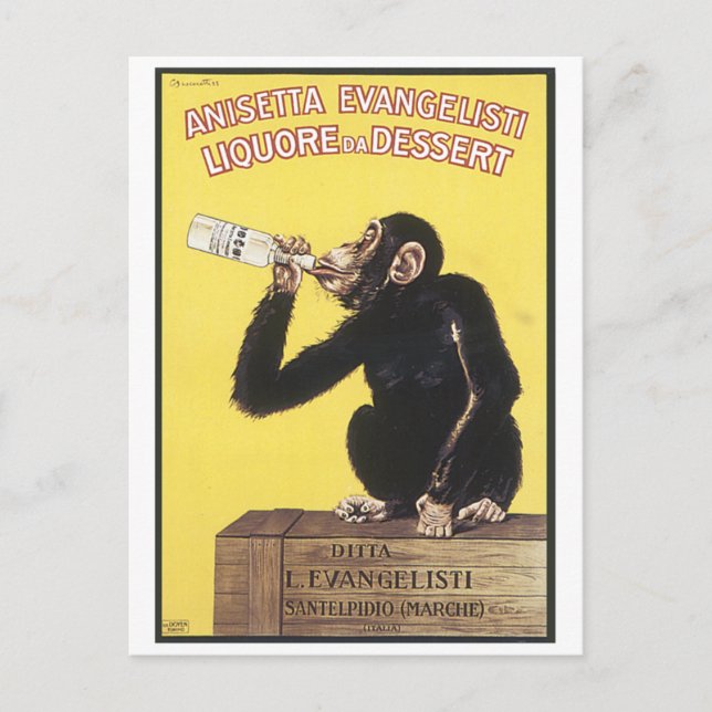 Carte Postale Anisetta Evangelisti (Devant)