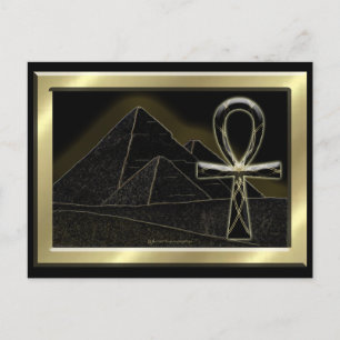 Carte postale Ankh Pyrimid