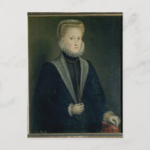 Carte Postale Anne d'Autriche, reine d'Espagne