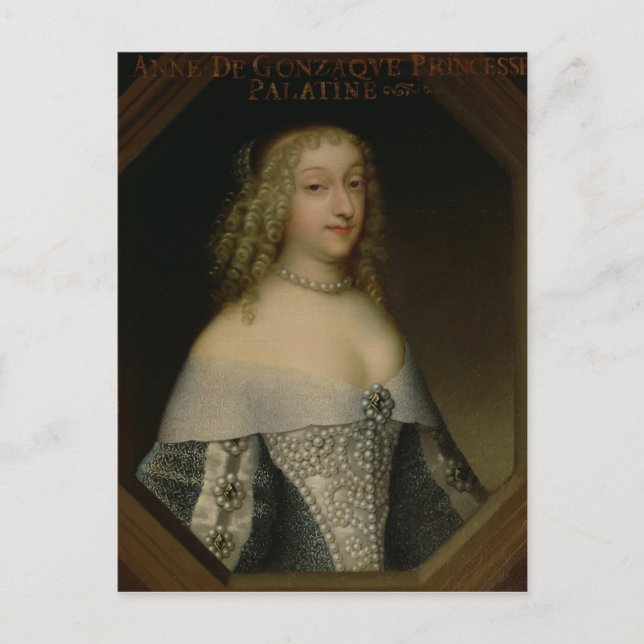 Carte Postale Anne de Gonzague princesse palatine (Devant)