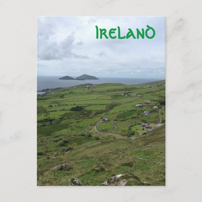 Carte Postale Anneau De Kerry Irlande Irish Ocean View (Devant)