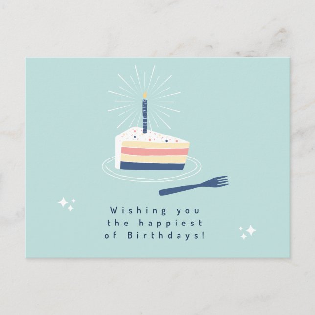 Carte postale Anniversaire (Devant)