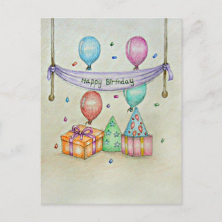 Carte Postale Anniversaire