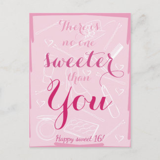 Carte Postale Anniversaire 16 ans