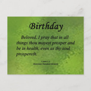 Carte Postale Anniversaire 3 Jean 1-2