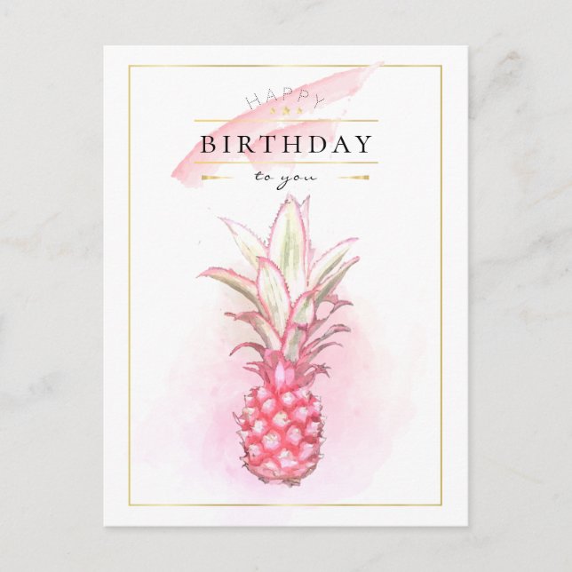 Carte Postale Anniversaire d'Anniversaire d'Anniversaire aux ana (Devant)