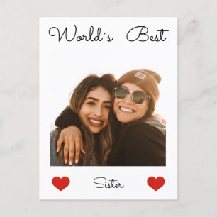 Carte Postale Anniversaire de la meilleure Soeur du monde