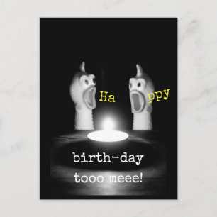 Carte Postale Anniversaire de Poulet en Caoutchouc