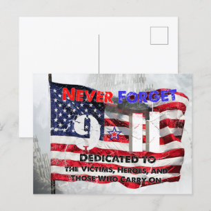 Carte Postale Anniversaire du 11 septembre