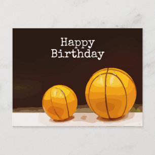 Carte Postale Anniversaire du basket-ball
