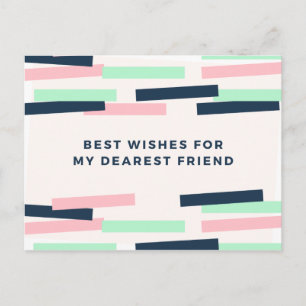 Carte Postale Anniversaire du Pastel