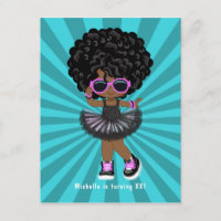 Anniversaire fille tutu Cool Hip Hop Rap