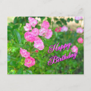 Carte Postale anniversaire heureux