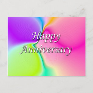 Carte Postale Anniversaire heureux