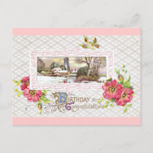 Carte Postale Anniversaire Vignette