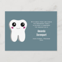 Annonce de remise de diplôme de dent Happy Dental