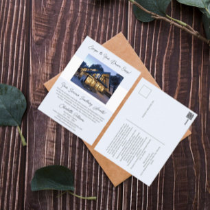 Carte Postale Annonce immobilière estivale ou promotionnelle