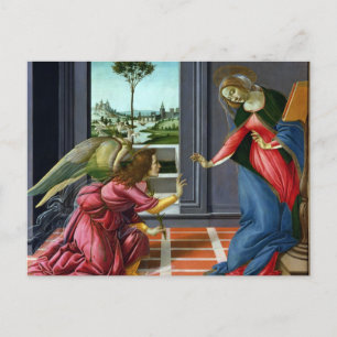 Carte Postale Annonce par Sandro Botticelli