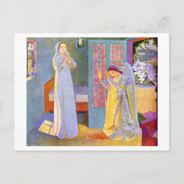 Carte Postale Annonciation, Maurice Denis (Devant)