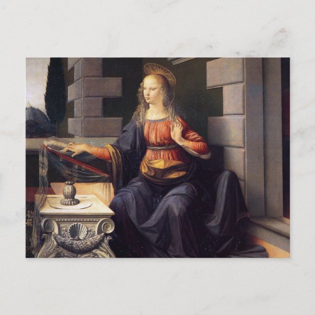 Carte Postale Annonciation - Vierge (Devant)