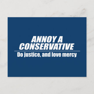 Carte Postale Annoy a Conservateur - faites justice