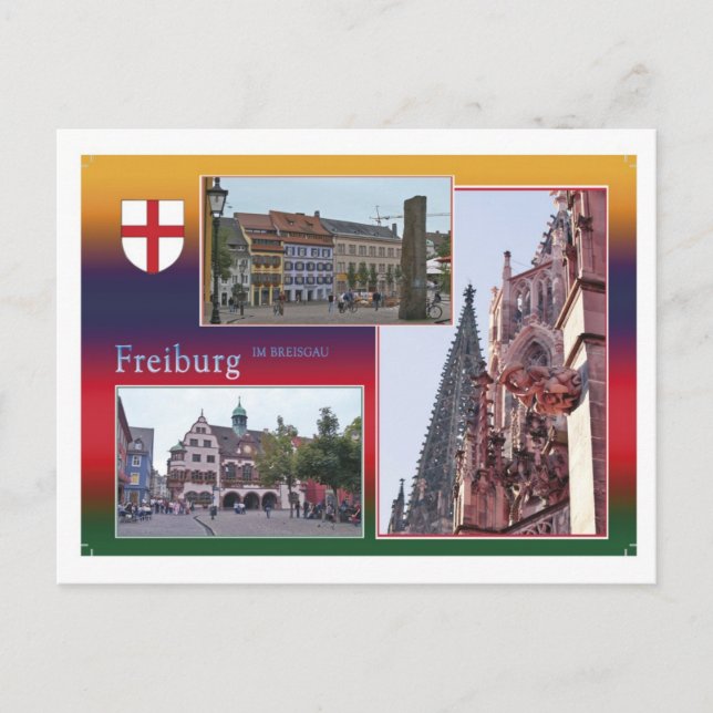 Carte Postale Ansichtskarte Freiburg (Devant)