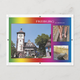 Carte Postale Ansichtskarte Freiburg im Breisgau