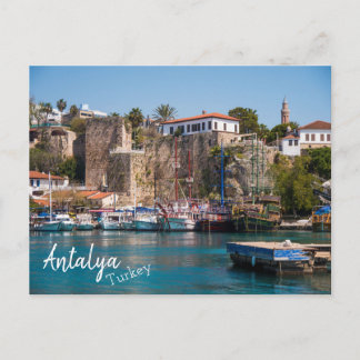 Carte Postale Antalya, Turquie : Marina de la vieille ville