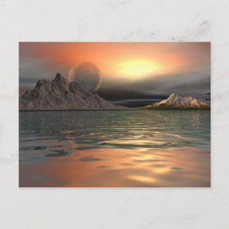 Carte Postale Antarctique Moon