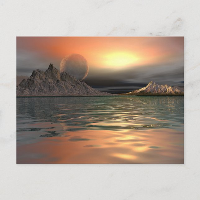 Carte Postale Antarctique Moon (Devant)
