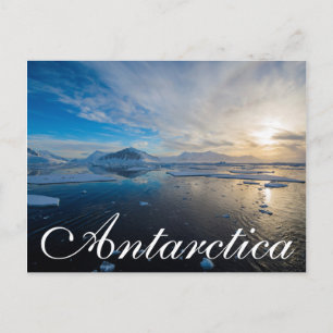Carte Postale Antarctique. Près de l'île d'Adélaïde. The Gullet 