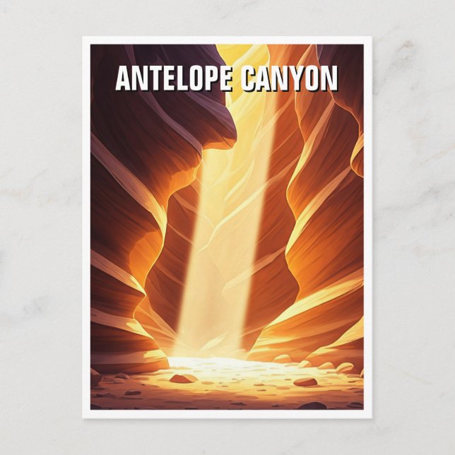 Carte Postale Antelope Canyon Navajo Nation souvenir (Devant)