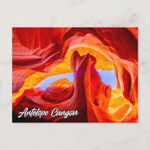 Carte Postale Antelope Canyon, Page, Arizona, États-Unis