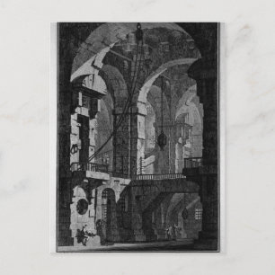 Carte Postale Antenna sombre prison par Giovanni Battista Pirane