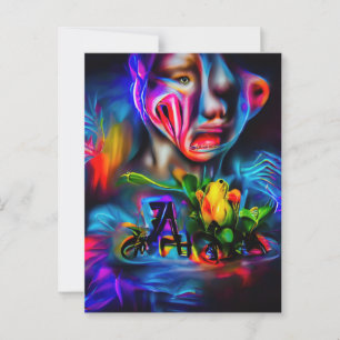 Carte Postale Anthrophobie 2